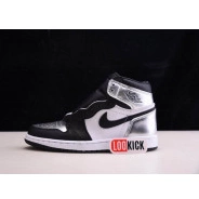 CD0461-001 OG JORDAN HIGH WMNS SILVER AIR 1 TOE 0718